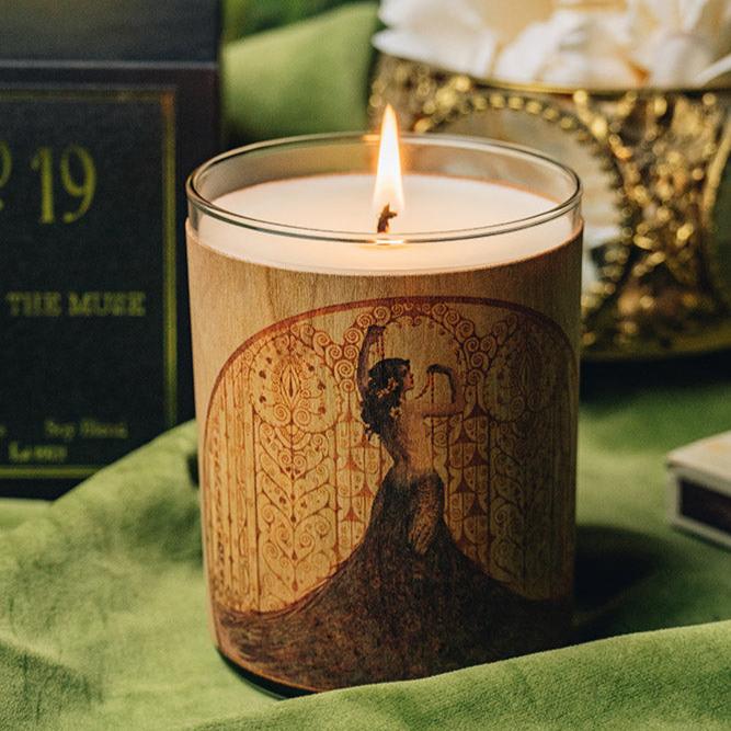 Wood Candle No. 19 Muse