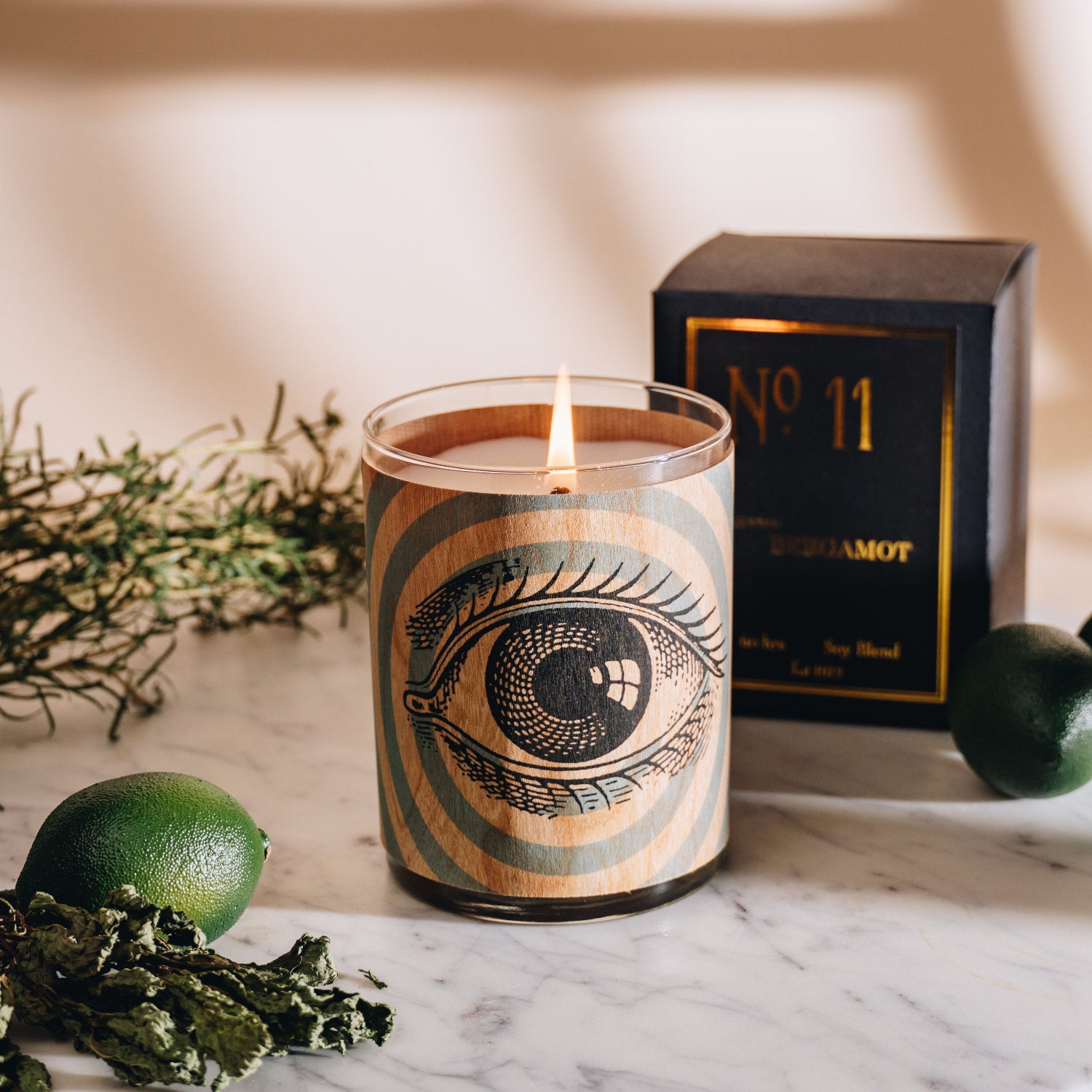No. 11 Bergamot Wood Candle