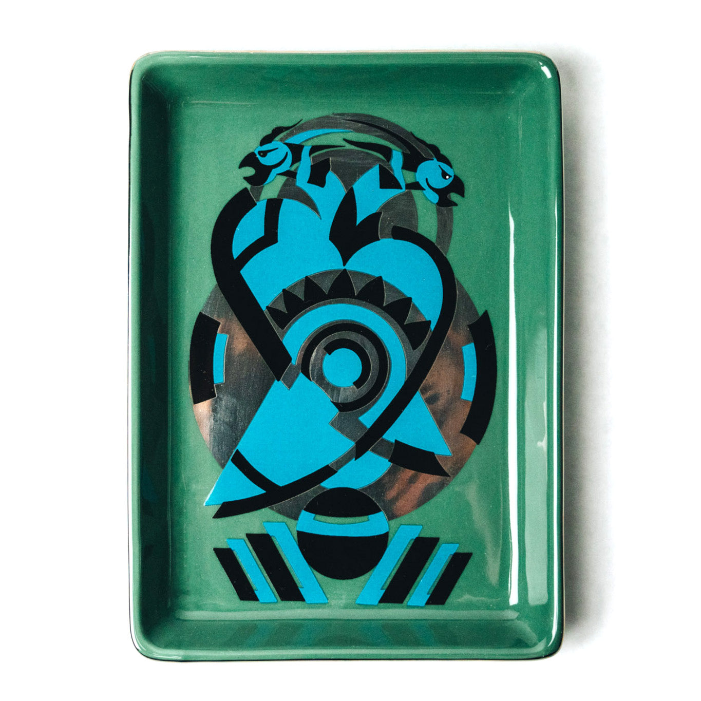 Decorative Tray –  Two Birds - Jewelry or Trinket Holder