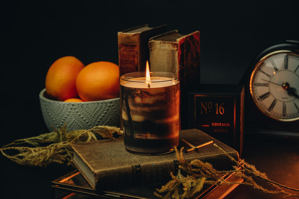 Wood Candle No. 16 Vintage Amber