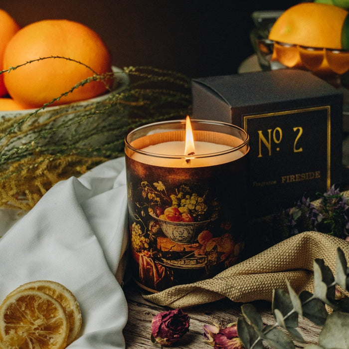 Wood Candle No. 2 Fireside