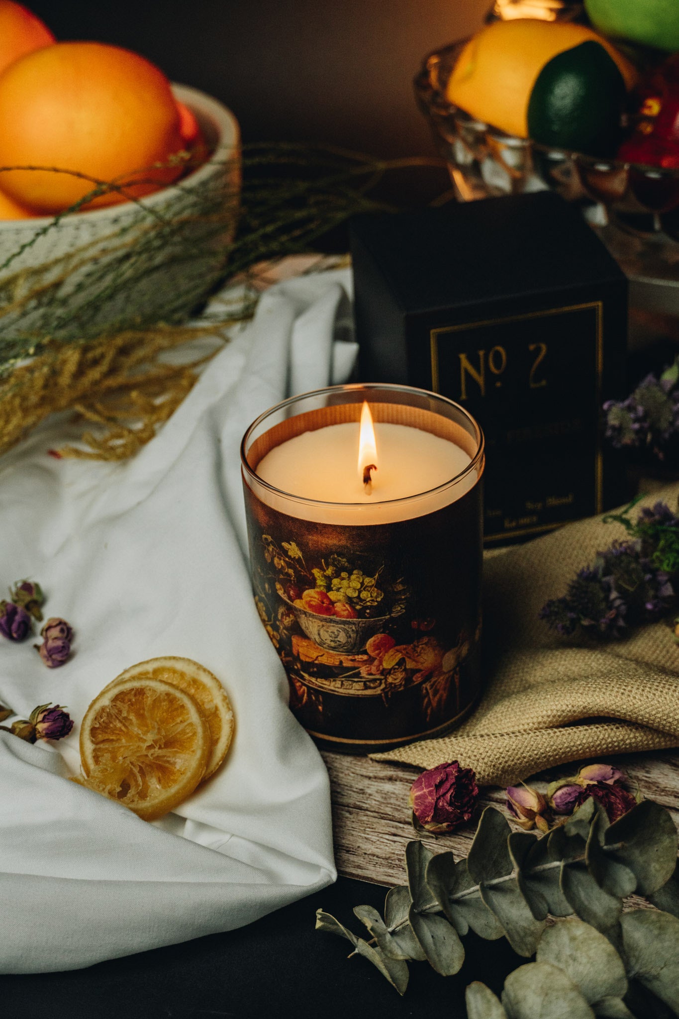 Wood Candle - No. 2 Fireside