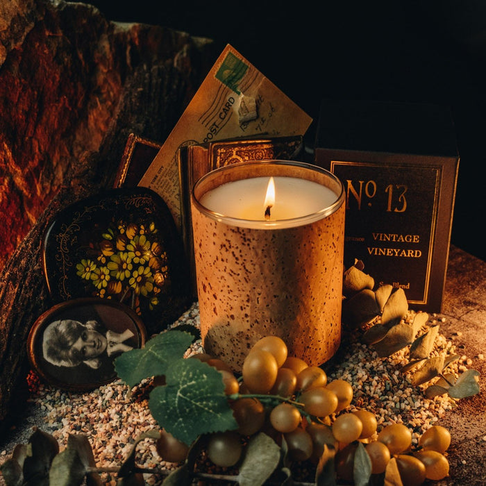 Wood Candle No. 13 Vintage Vineyard