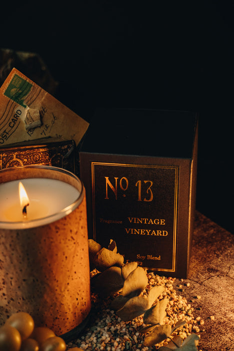 Wood Candle No. 13 Vintage Vineyard