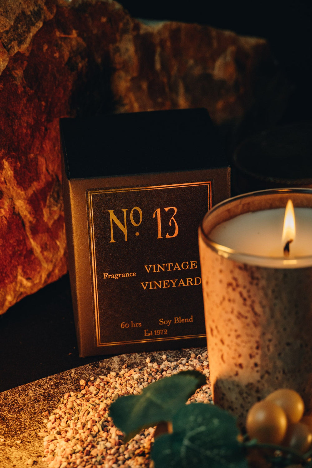 No. 13 Vintage Vineyard Wood Candle