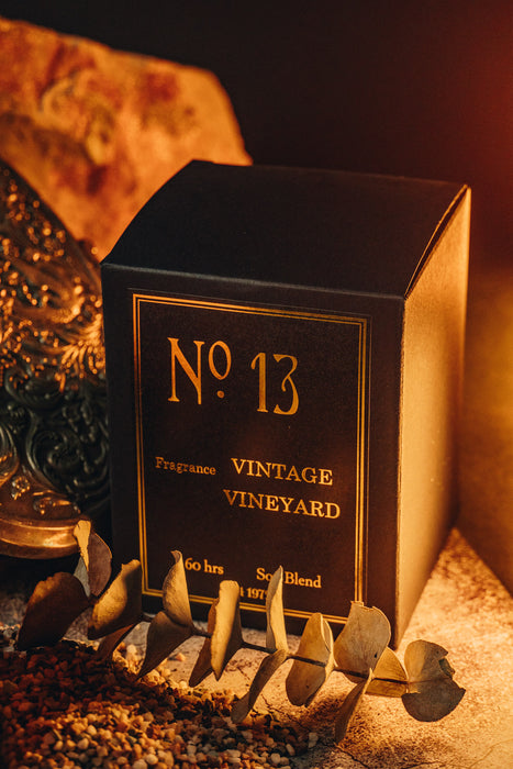 Wood Candle No. 13 Vintage Vineyard
