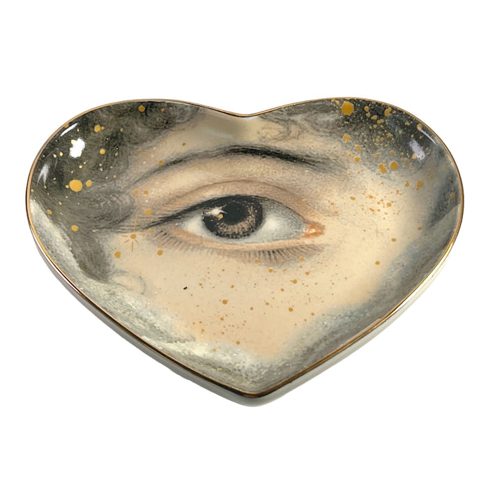 Lovers Eye Ceramic Heart Dish