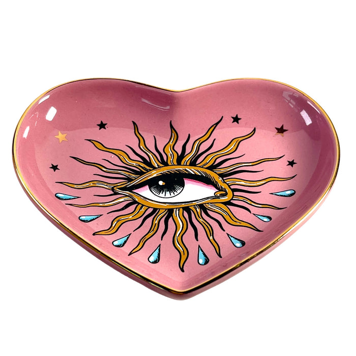 Pop Art Eye Heart Dish