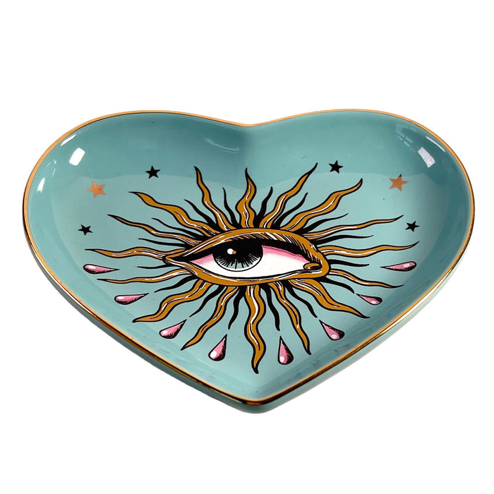 Pop Art Eye Heart Dish