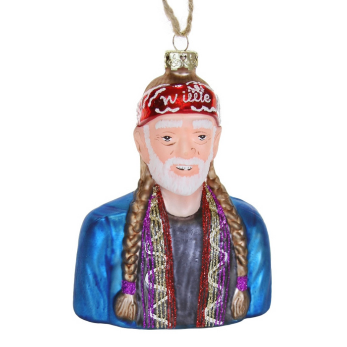 Willie Nelson Ornament