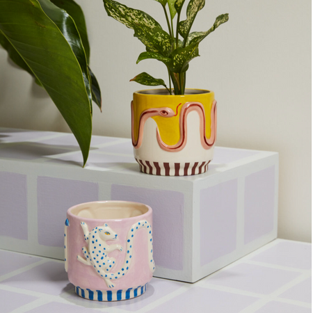 Snake planter