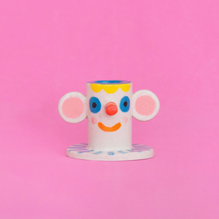 Happy Face Candle Holder