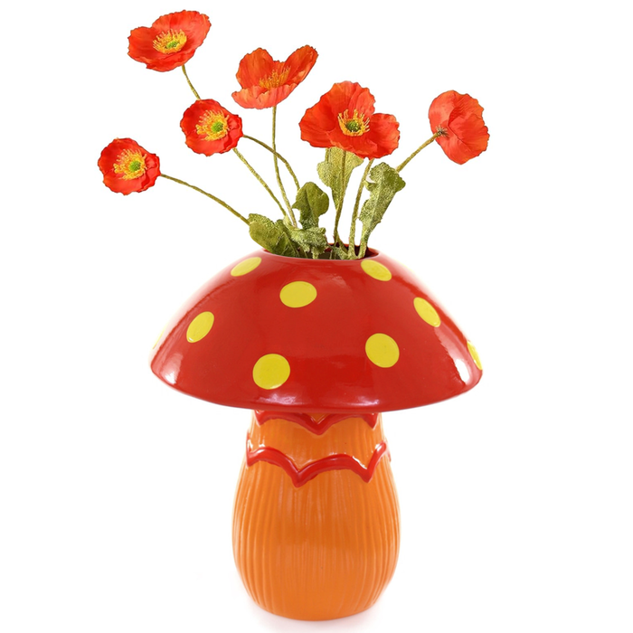Enchanting Mushroom Vase