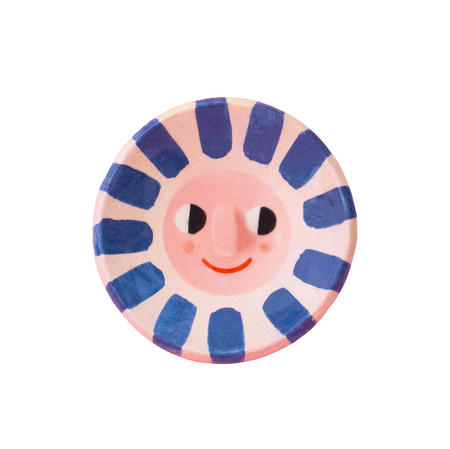 Happy Sun Ceramic Trinket Dish