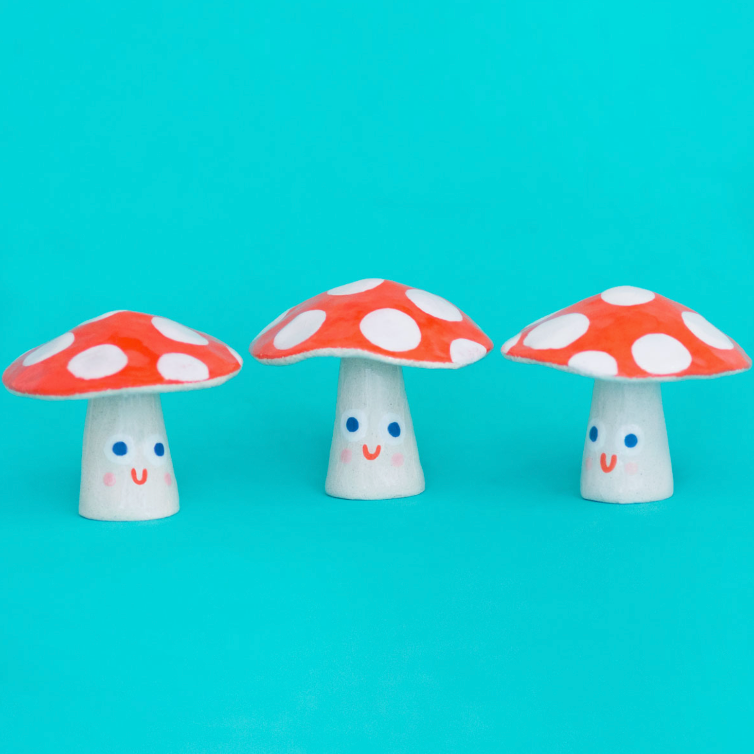 Mushroom Ceramic Sculpture
