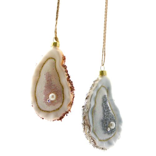 Oyster With Pearl Ornament