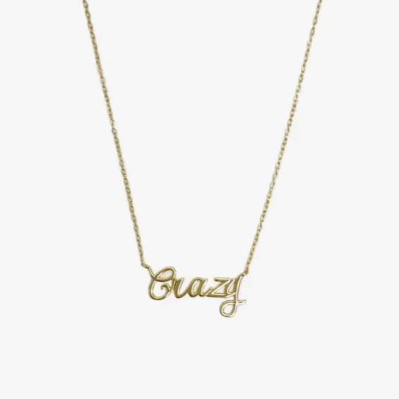 Sassy Letter Gold Necklaces
