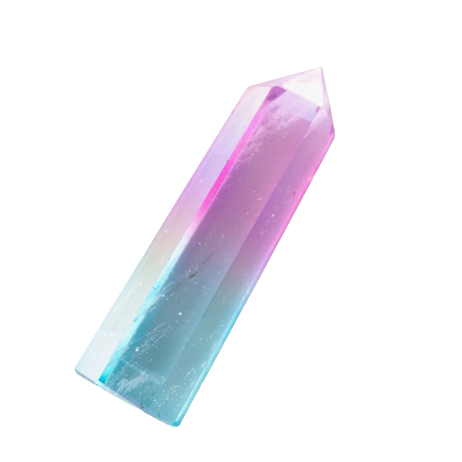 Aura Quartz Reiki Crystal Point