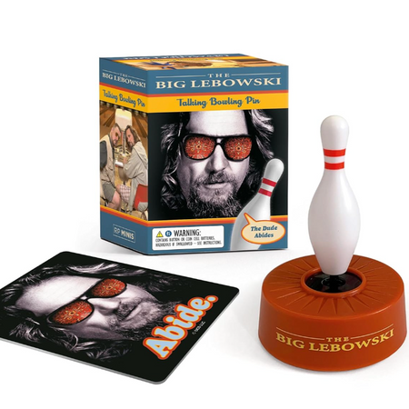 The Big Lebowski Talking Bowling Pin: The Dude Abides