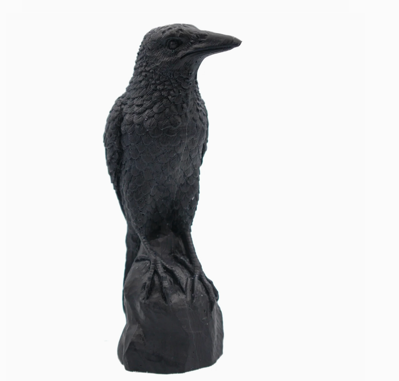 Perched Raven Candle
