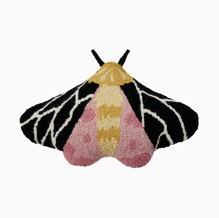 Shaped Moth Hook Pillow