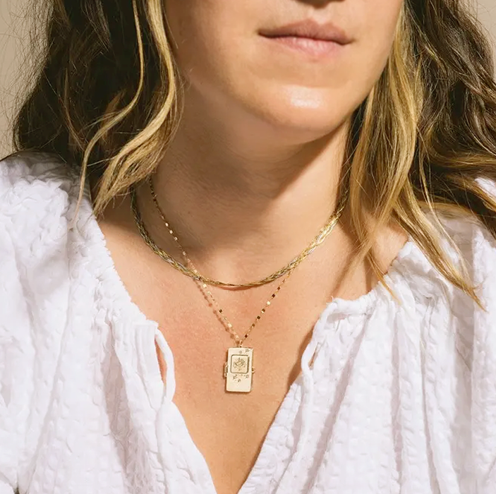 Oracle Locket Necklace