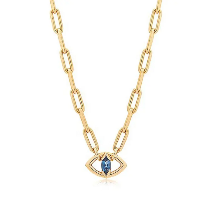 Sapphire Sentinel Necklace