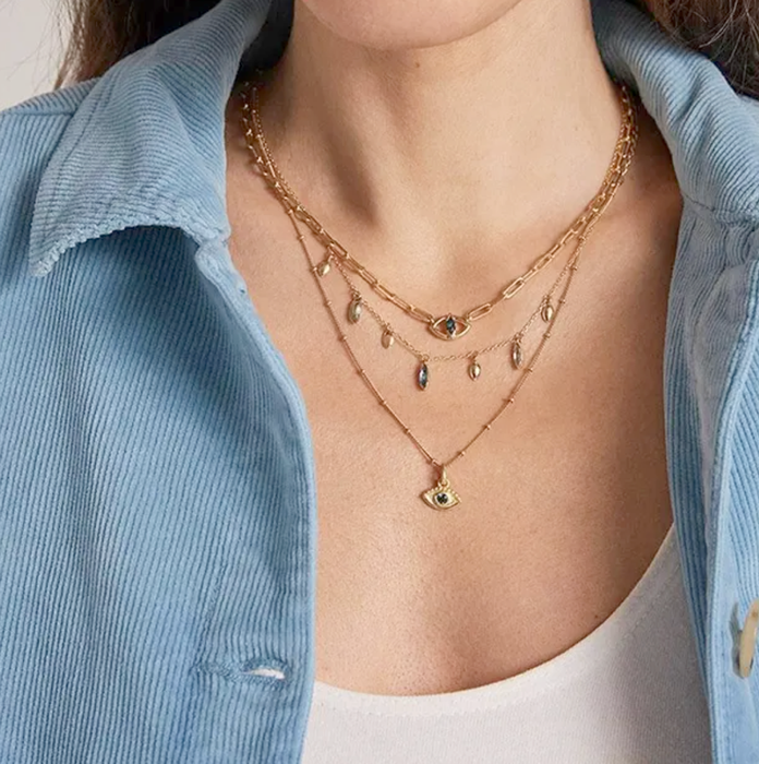 Sapphire Sentinel Necklace