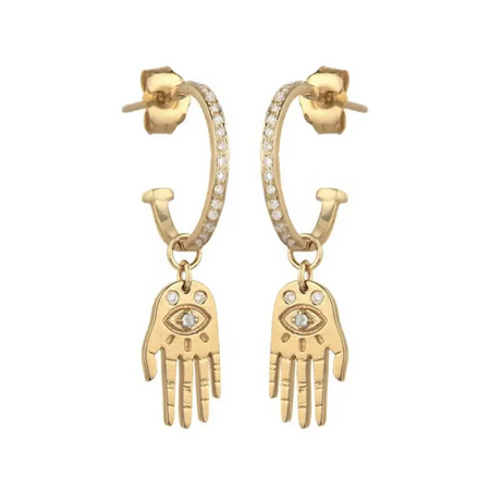 Guardian Hoop Earrings