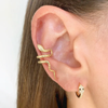 Serpent Coil Ear Cuffs