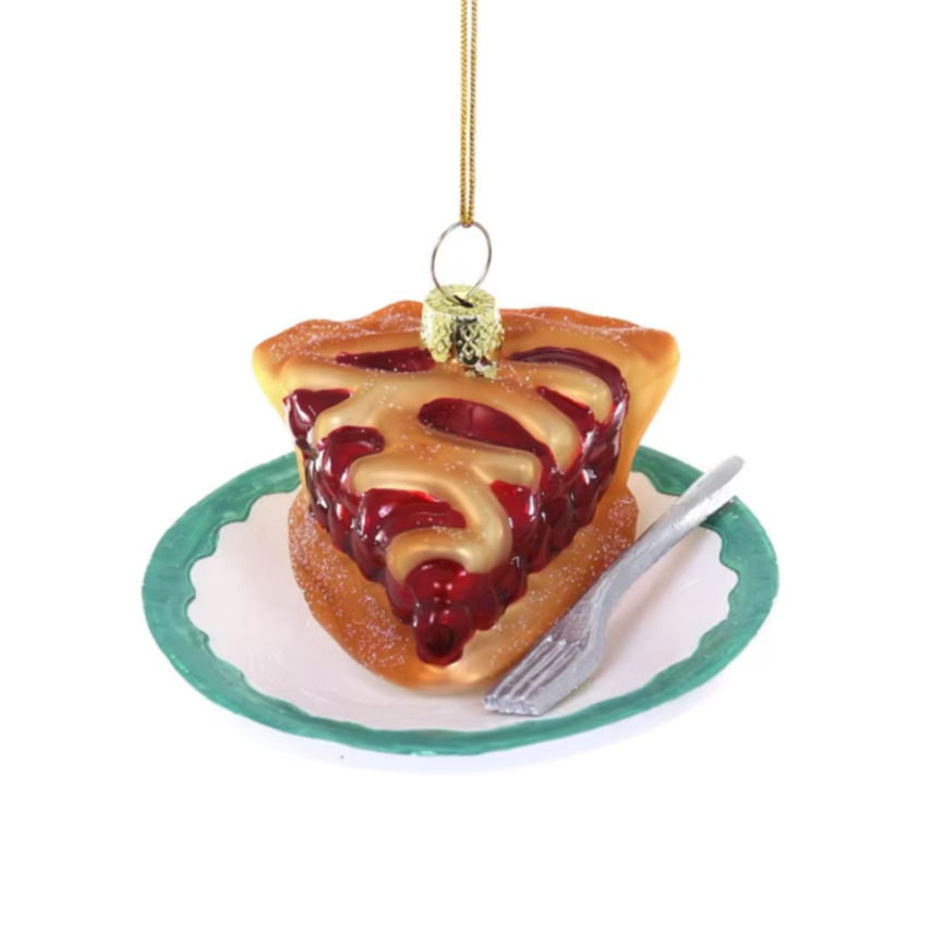 Cherry Pie Slice Ornament