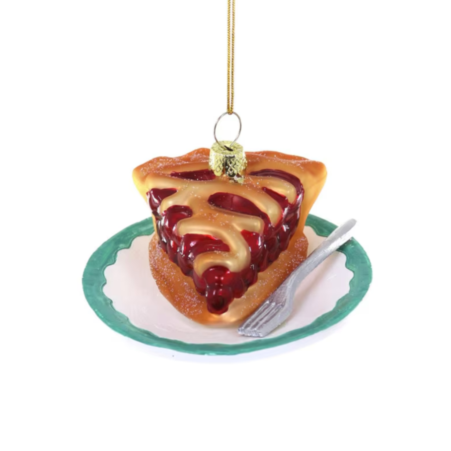 Cherry Pie Slice Ornament