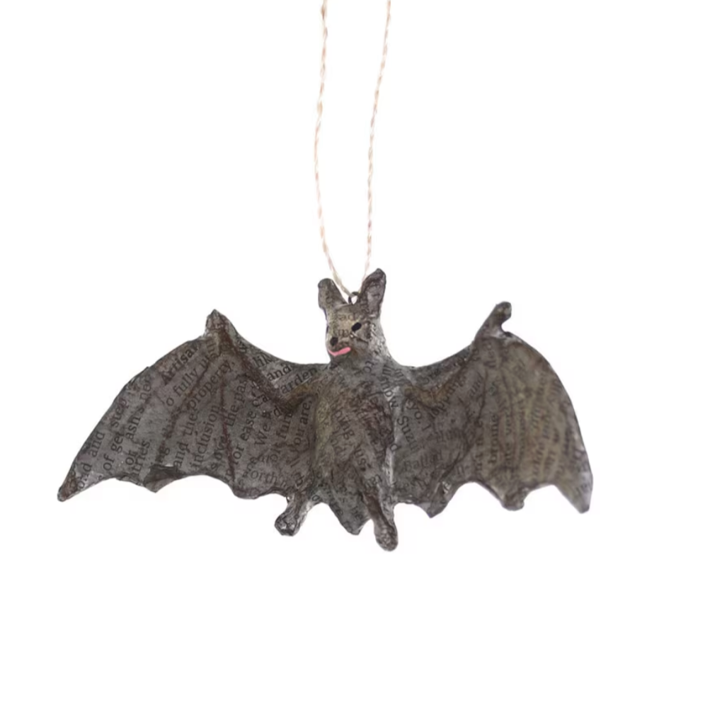 Gothic Bat Ornament