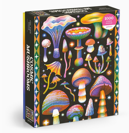 Cosmic Mushrooms 1000 Piece Puzzle