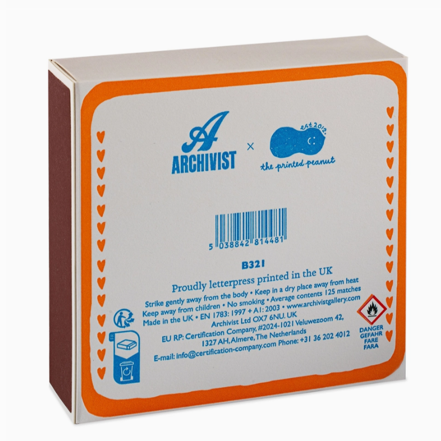 Cat Lover Sardines Safety Matches