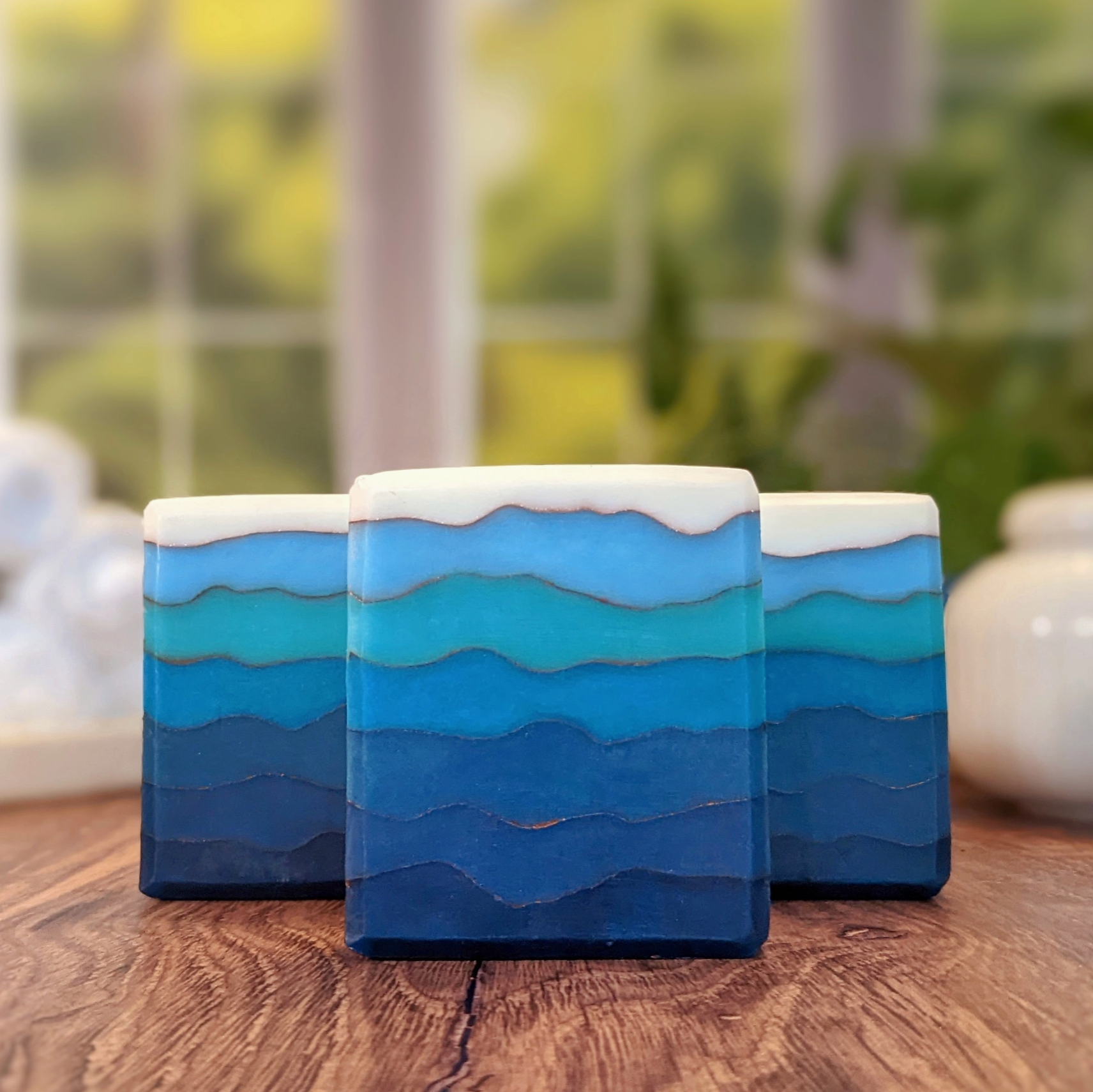 Deep Sea Blue Goats Milk and Aloe Soap