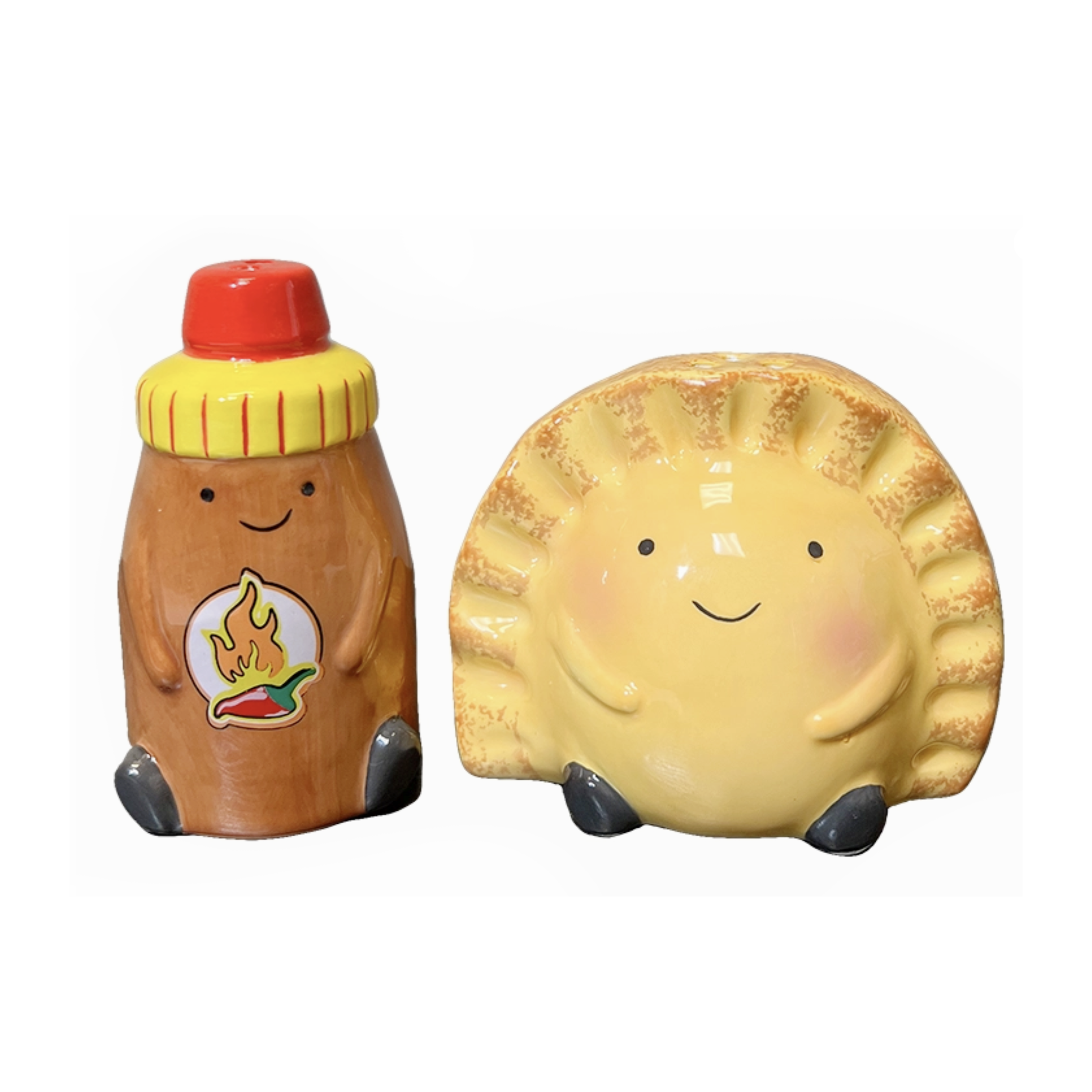 Empanada & Hot Sauce Salt & Pepper Set