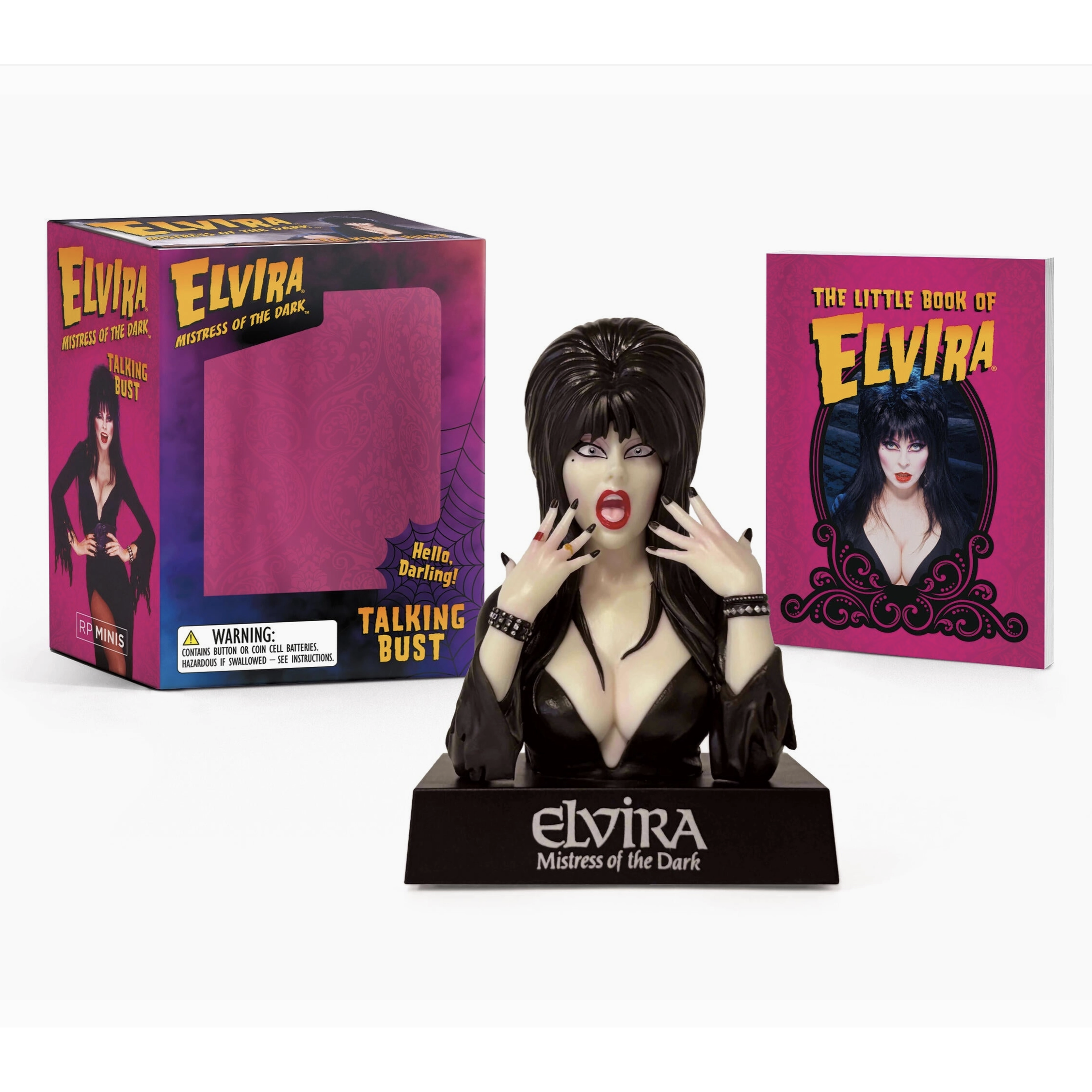 Elvira Talking Bust