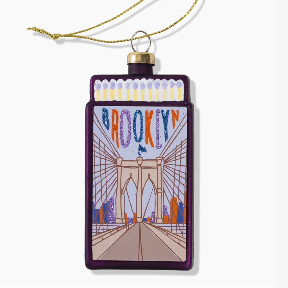 Brooklyn Matchbook Ornament