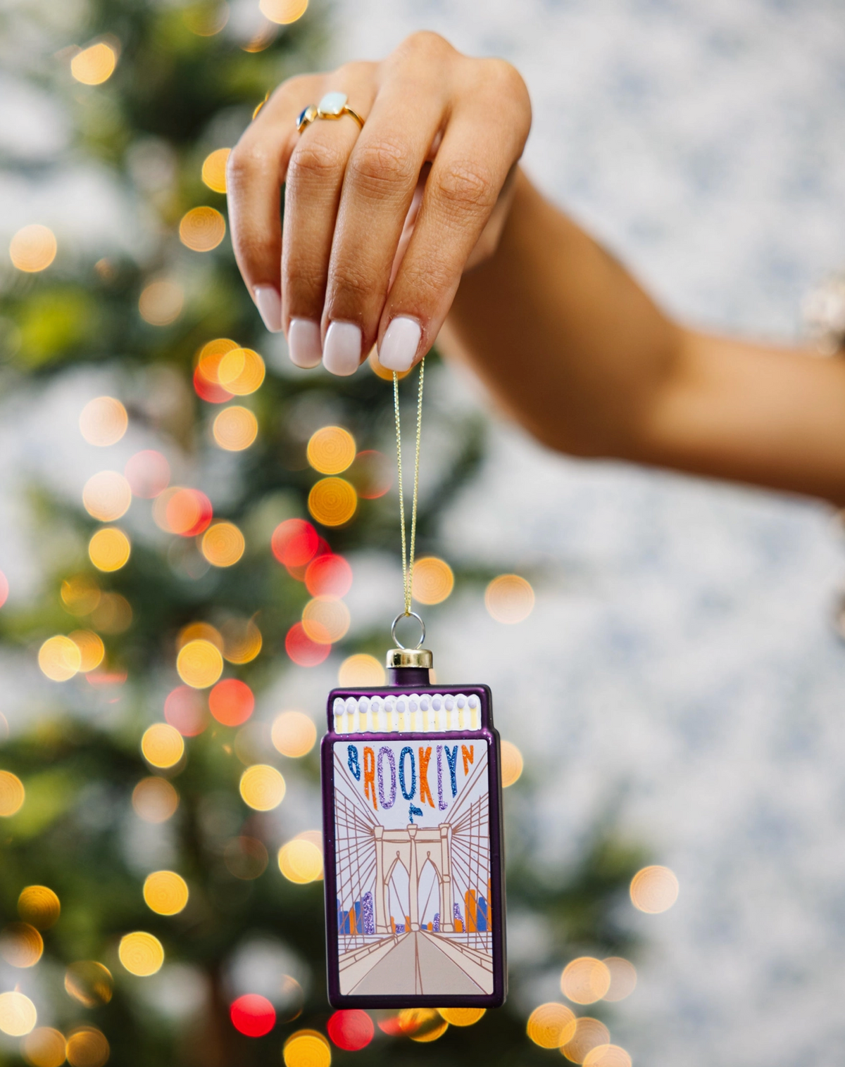 Brooklyn Matchbook Ornament
