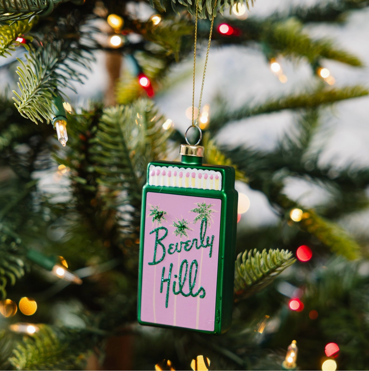 Beverly Hills Matchbook Ornament