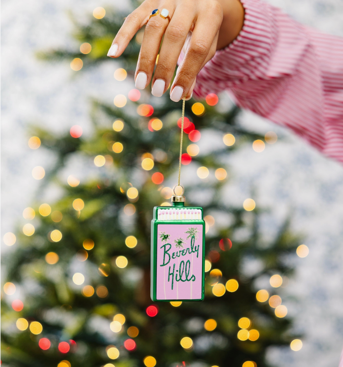Beverly Hills Matchbook Ornament