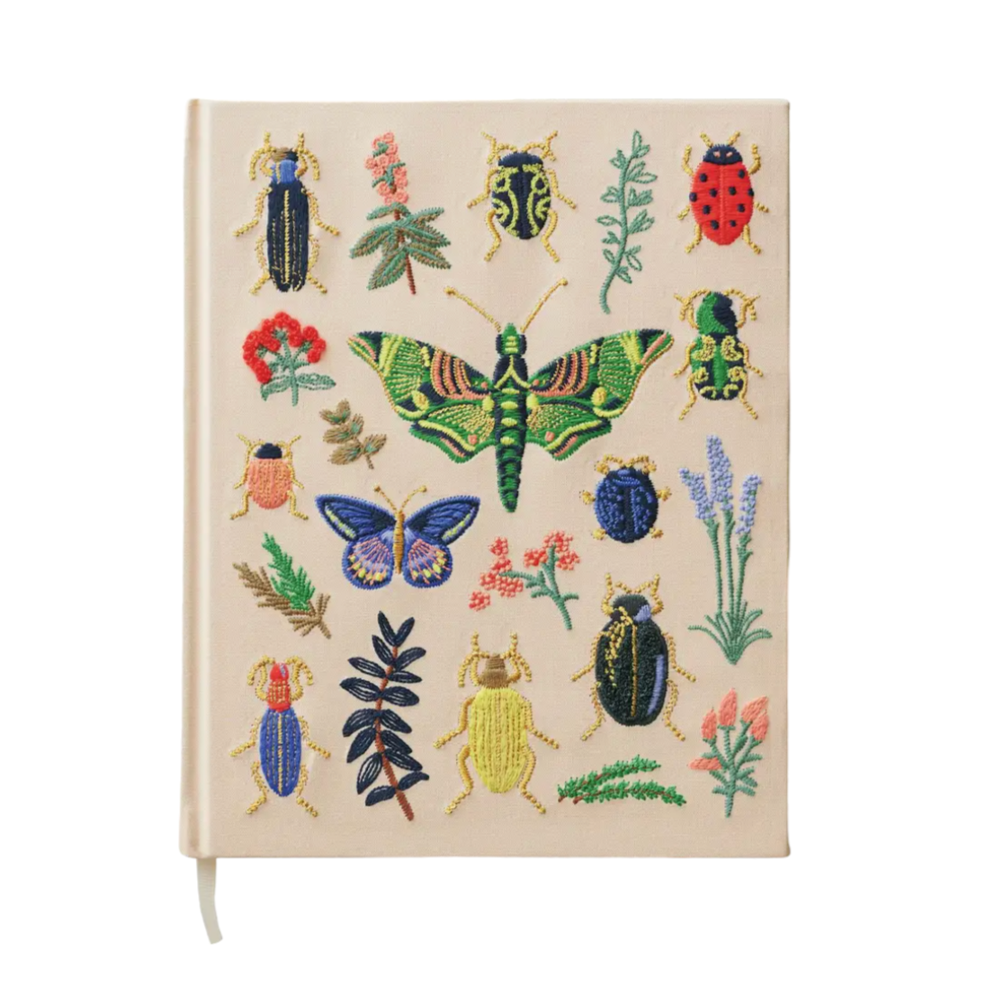 Curio Embroidered Fabric Sketchbook