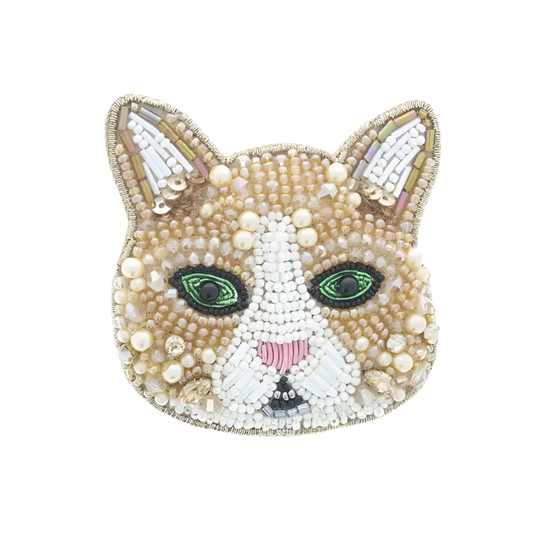 Sequin Brooches