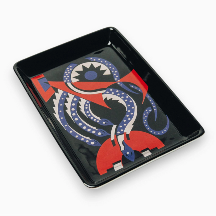 Serpent's Coil Ceramic Tray