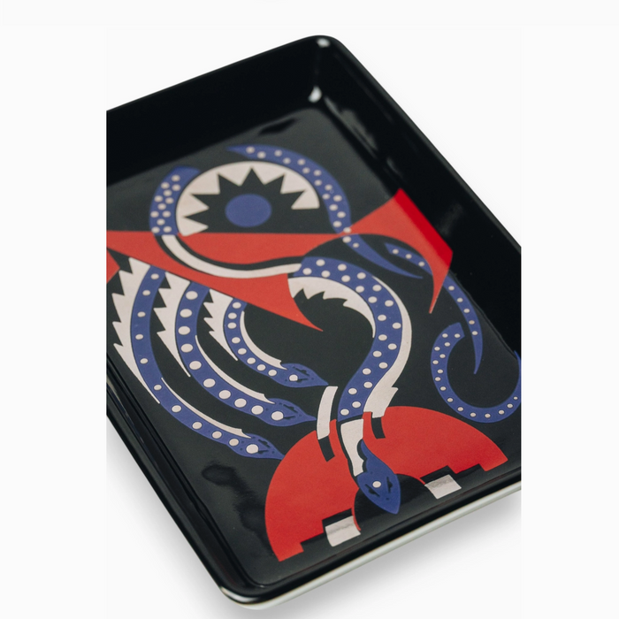 Serpent's Coil Ceramic Tray