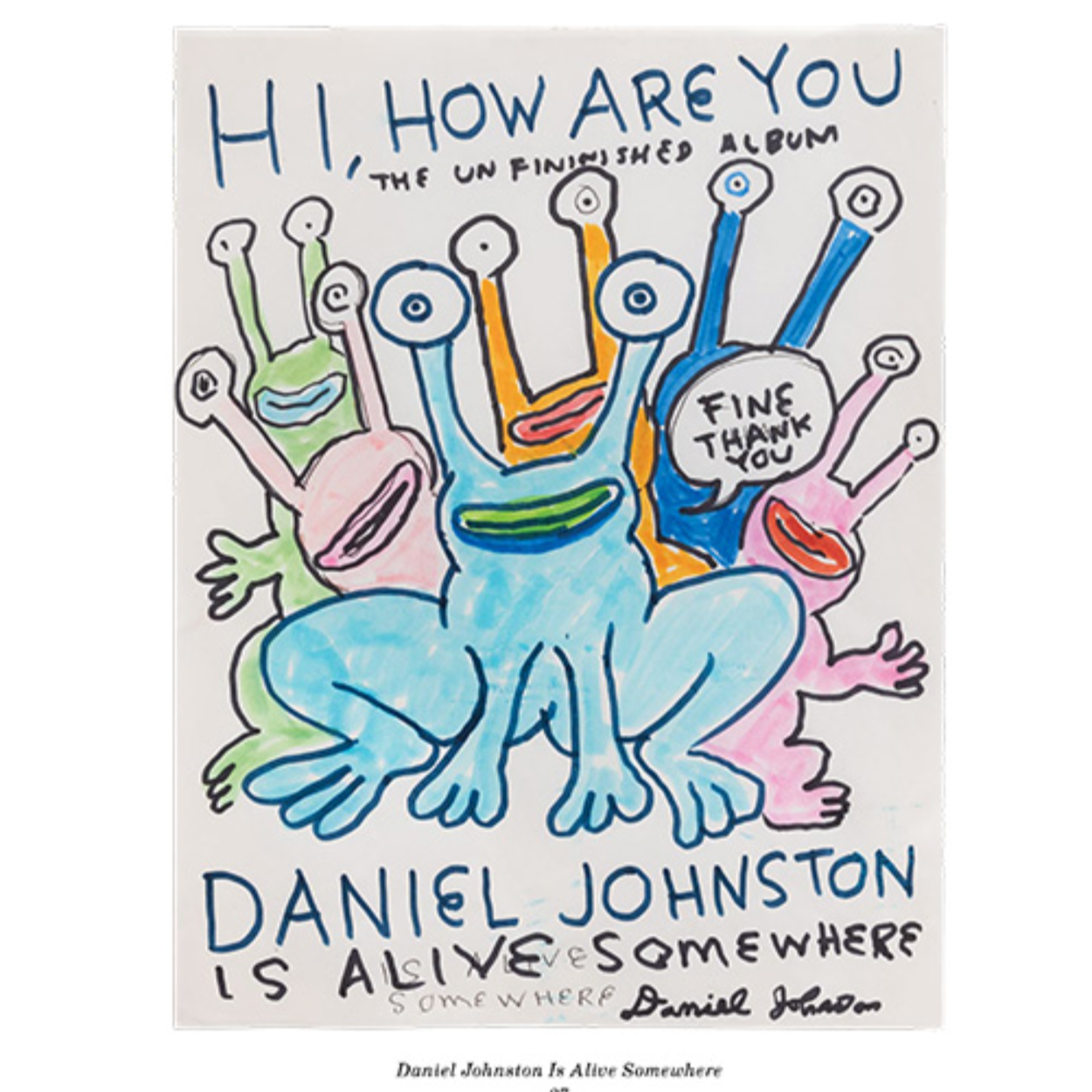 Daniel Johnston Book