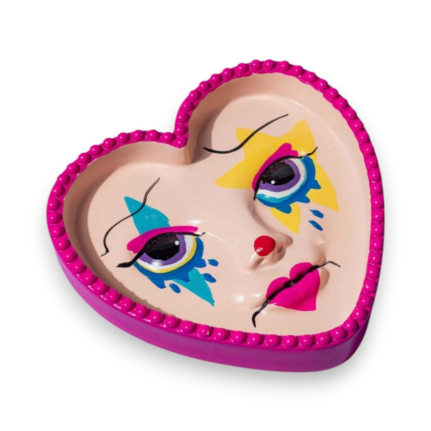 Clown Girl Ashtray Incense Holder