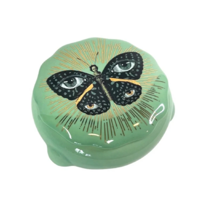 Madame Butterfly Round Box
