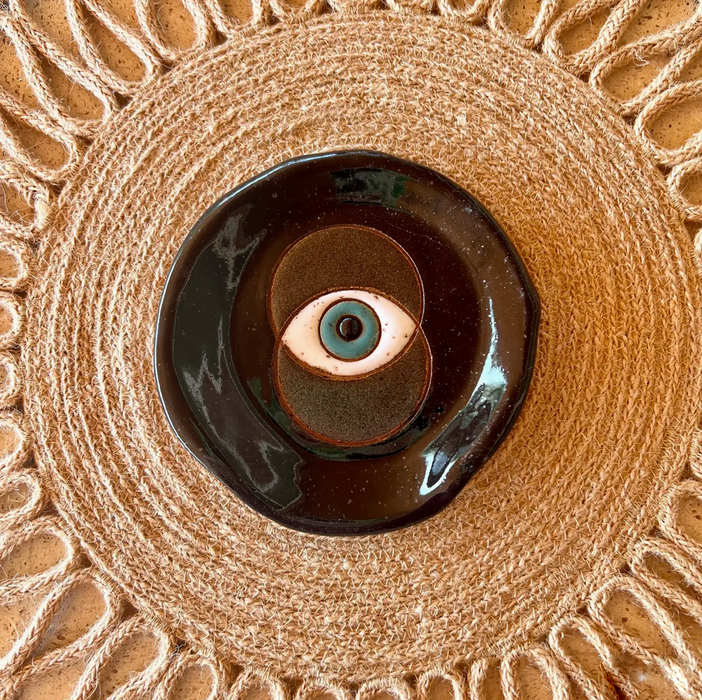 All Seeing Eye Ceramic Spoon Rest